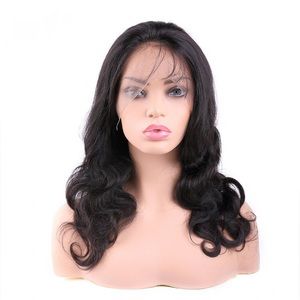 100% HUMAN HAIR Brazilian Body Wave Lace Front Wig